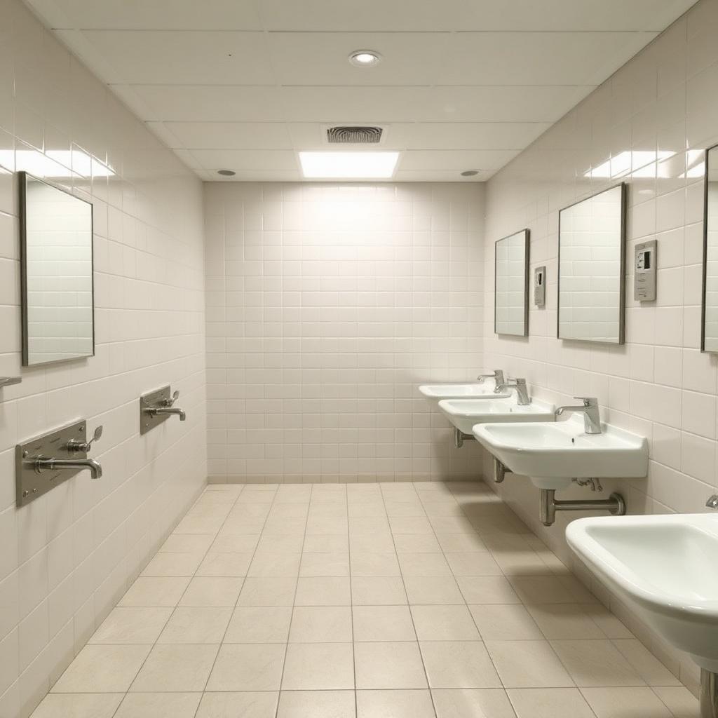 Restrooms Cleaning